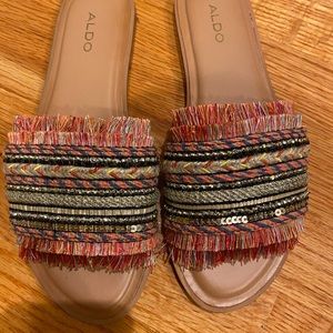Castlerock Boho Fringe Sandal